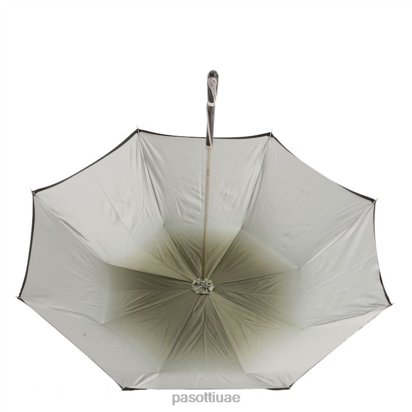 مظلة | 185n plat-34 s8 - مظلة سواروفسكي سوداء، قماش مزدوج PASOTTI Z446V518